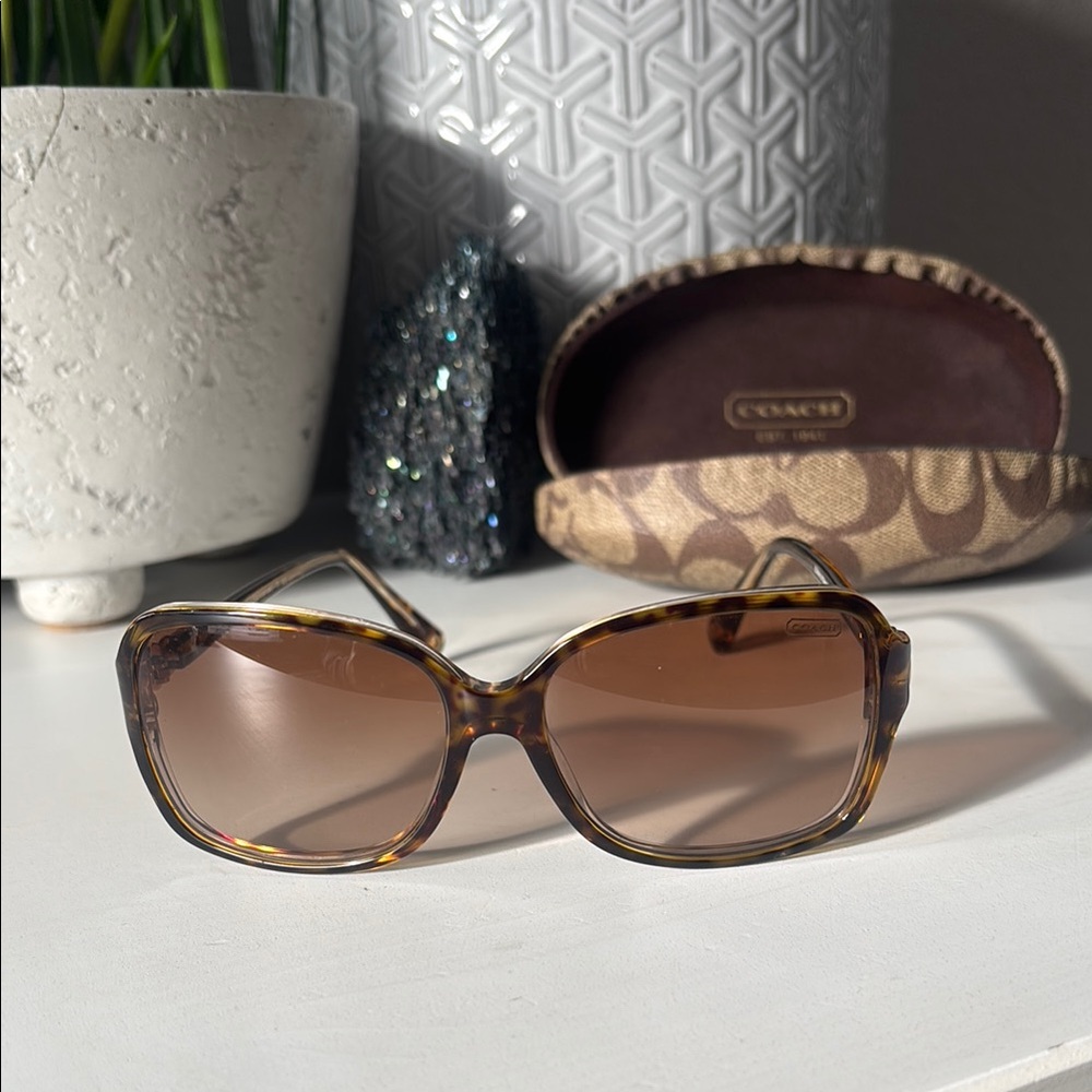 Coach Tortoise Sunglasses